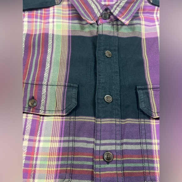 New Without Tags Polo Ralph Lauren Size Large Western Aztec Pearl Snap Shirt - Picture 3 of 13